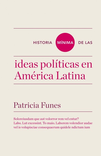 [9788415832829] Historia mínima de las ideas en América Latina