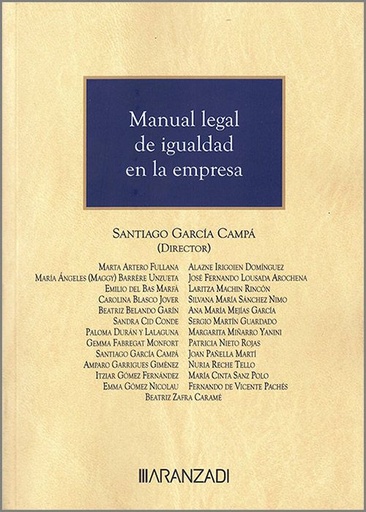 [9788411628709] MANUAL LEGAL DE IGUALDAD EN LA EMPRESA