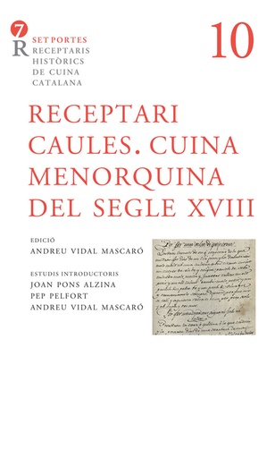 [9788416726271] Receptari Caules. Cuina menorquina del segle XVIII