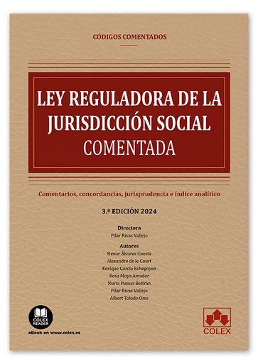 [9788411942959] LEY REGULADORA DE LA JURISDICCION SOCIAL COMENTADO