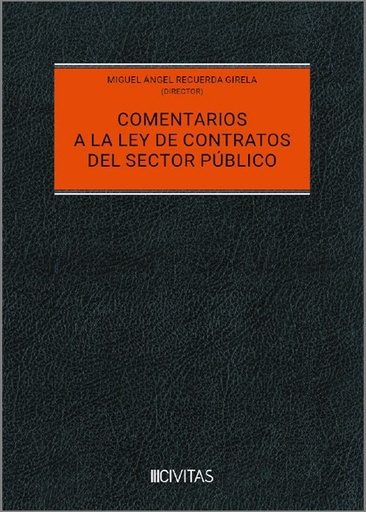 [9788410296435] Comentarios a la ley de contratos del sector público