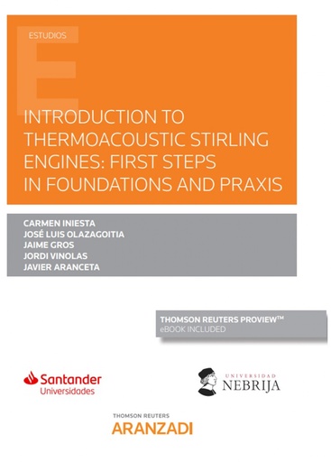 [9788413452630] INTRODUCTION TO THERMOACOUSTIC STIRLING ENGINES