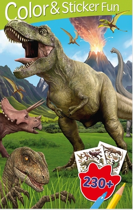 [9783986852153] Dinosaurios (3D Lenticular) (´Color &amp;Sticker Fun´)