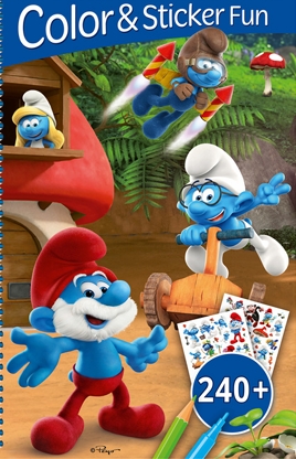 [9783986852184] Los Pitufos (3D Lenticular) (´Color &amp;Sticker Fun´)