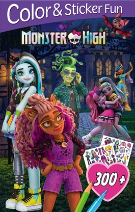[9783986852207] Monster High (3D Lenticular) (´Color &amp;Sticker Fun´)