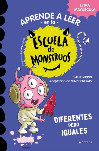 [9788419746016] Aprender a leer en la Escuela de Monstruos 17 - Diferentes pero iguales