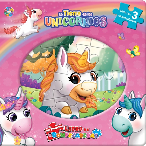 [9782764379691] La tierra de los unicornios(libro+3 puzzles)