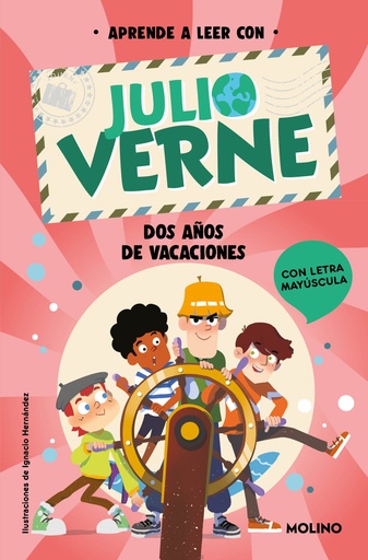 [9788427246850] Aprende a leer con Julio Verne - Dos años de vacaciones