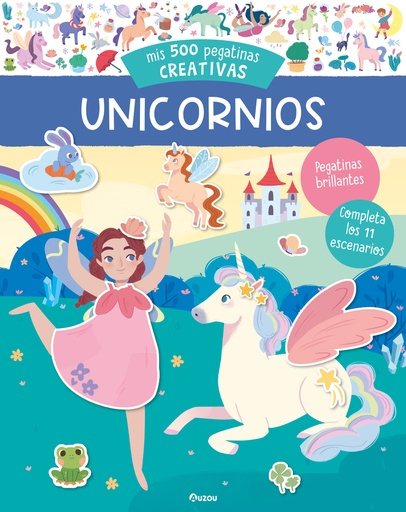 [9791039556958] Mis 500 pegatinas de unicornios