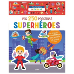 [9791039557573] Mis 250 pegatinas de superhéroes