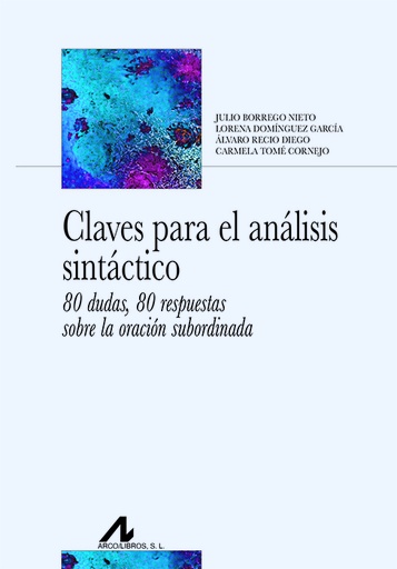 [9788471339508] Claves para el análisis sintáctico