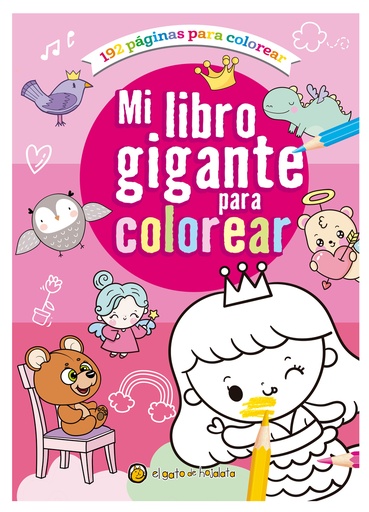 [9789878207117] Mi libro gigante para colorear 1 (Rosa)