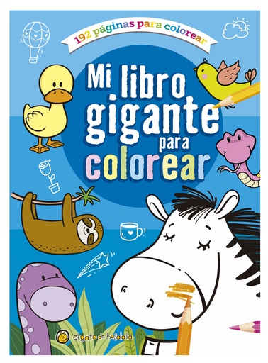 [9789878207124] Mi libro gigante para colorear 2 (Azul)