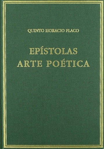 [9788400080259] Epístolas: Arte poética