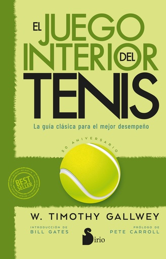 [9788410335363] El juego interior del tenis. Edición 50 aniversario