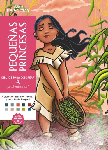 [9788410301160] Dibujos para colorear, ¡qué misterio! Pequeñas princesas