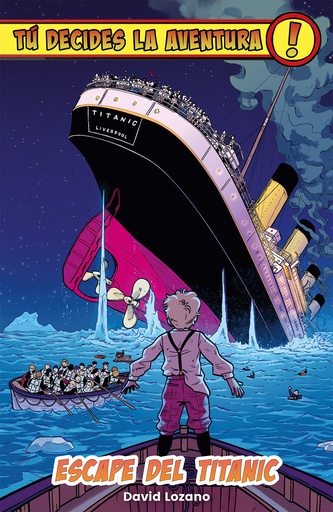 [9788410163799] Tú decides la aventura:Escape del Titanic