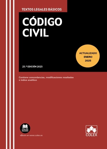 [9788411947725] Código civil 25.ª Ed. 2025