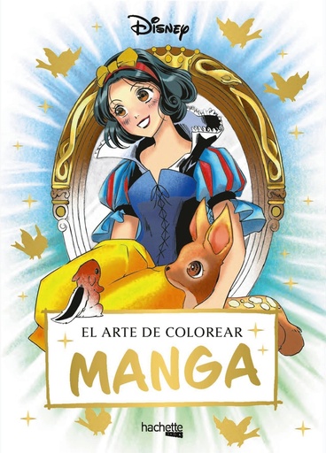 [9788410301184] El arte de colorear manga Disney