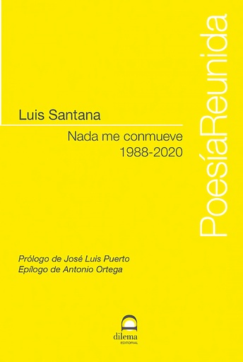 [9788498276190] Nada me conmueve (1988-2020)