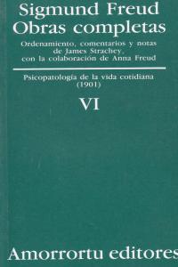 [9789505185825] O.C FREUD 6 PSICOPATOLOGIA DE LA VIDA COTIDIANA CO