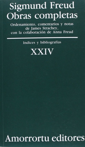 [9789505186006] O.C FREUD 24: INDICES Y BIBLIOGRAFIAS