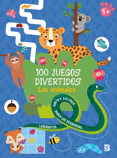 [9789403239477] 100 JUEGOS DIVERTIDOS - LOS ANIMALES