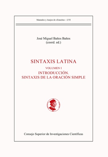 [9788400108250] Sintaxis latina