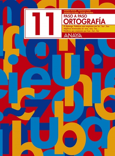 [9788466717793] (N).ORTOGRAFIA 11.PASO A PASO (2003)