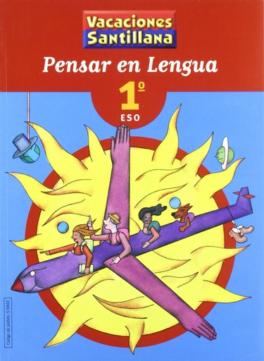 [9788429494433] VACACIONES PENSAR EN LENGUA 1 ESO SANTILLANA