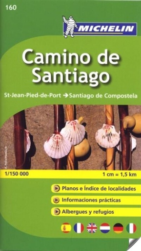 [9782067148055] Mapa Zoom Camino de Santiago