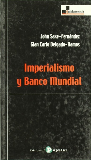 [9788478842759] Imperialismo y Banco Mundial