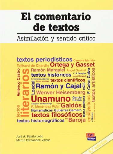 [9788485789719] El comentario de textos