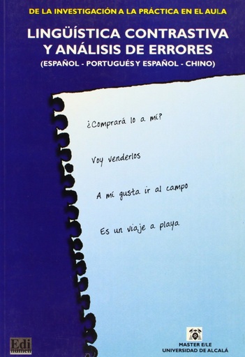 [9788489756281] Lingüística contrastiva y análisis de errores español-portugués y español-chino