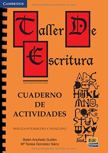 [9788489756793] TALLER ESCRITURA.CUAD.(INTERMEDIO-AVANZADO)