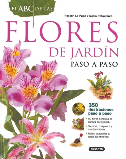 [9788430551668] El ABC de las flores de jardín paso a paso