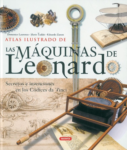 [9788430556694] Atlas ilustrado de las máquinas de Leonardo