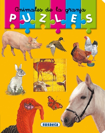 [9788430555321] Animales de la granja (Mi primer libro de puzles)