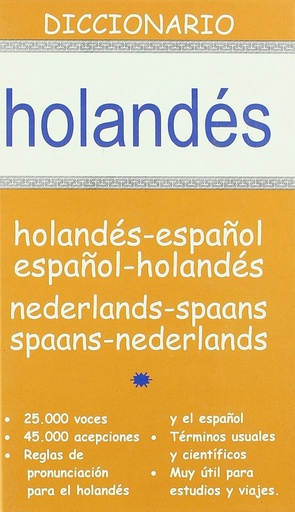 [9788496865174] Diccionario holandés-español, español-holandés/nederlands-spaans, spaans-nederla