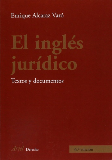 [9788434456006] El inglés jurídico