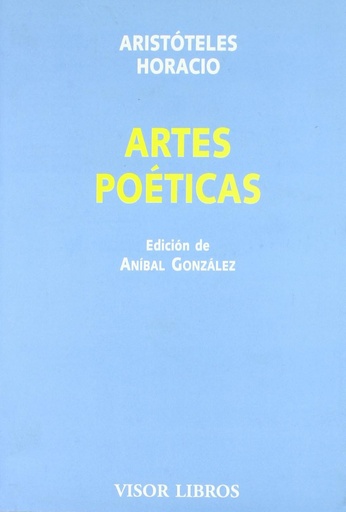 [9788475229119] Artes poéticas