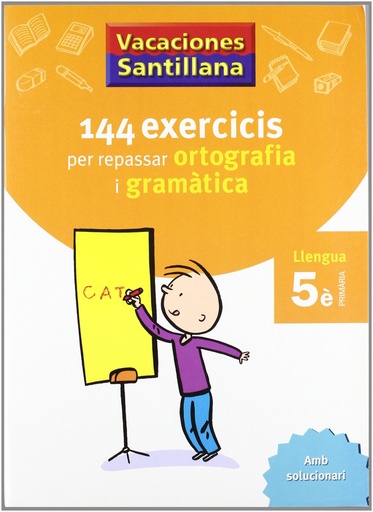 [9788479182250] VACANCES 5E PRIMARIA 144 EXERCICIS PER REPASSAR ORTOGRAFIA I GRAMATICA LLENGUA GRUP PROMOTOR