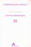 [9788476354049] Los textos administrativos (M cuadrado)