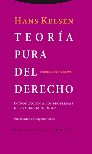 [9788498792355] Teoría pura del derecho