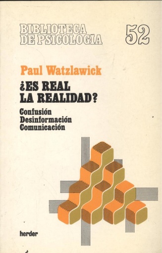 [9788425410826] ¿Es real la realidad?