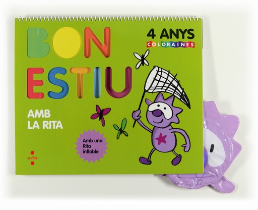 [9788466129244] Bon estiu amb la Rita. 4 anys. Coloraines