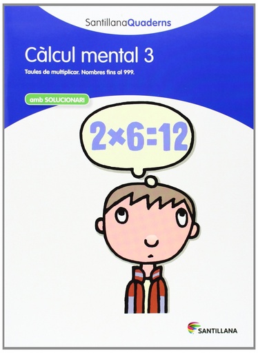 [9788468013787] Càlcul mental, 3 Educació Primària. Quadern