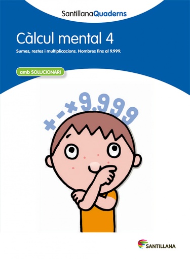 [9788468013794] Càlcul mental, 4 Educació Primària. Quadern