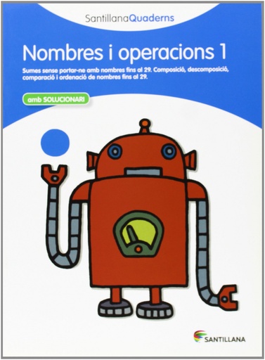 [9788468013824] Nombres i operacions, Educación Primaria. Quadern 1