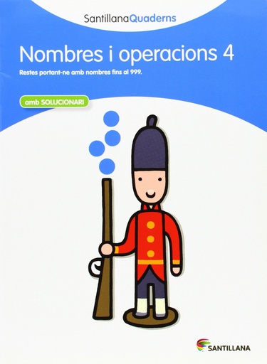 [9788468013855] Nombres i operacions, Educación Primaria. Quadern 4